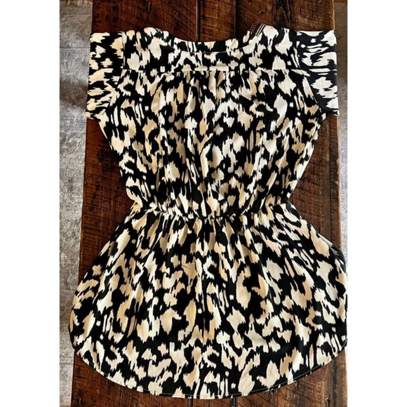 Animal Print Embroidered V-neck Dress by Umgee - Picture 12 of 16